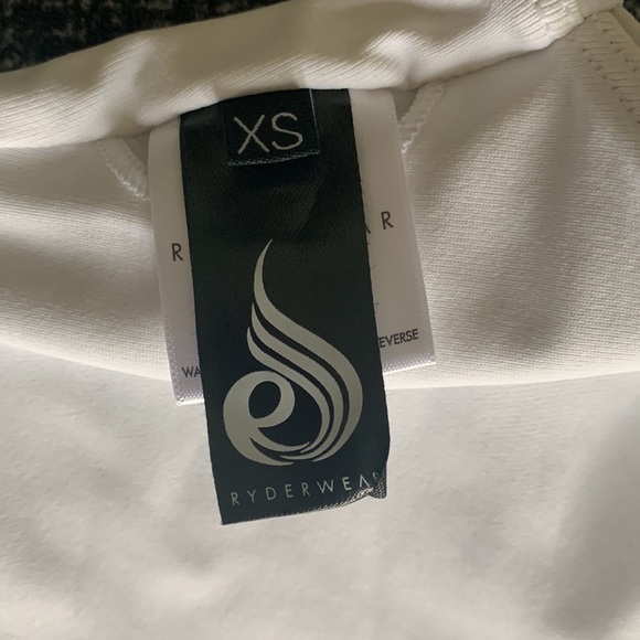 Crossover Wrap Sports Bra Crop Ryderwear Size Extra Small - Picture 4 of 7